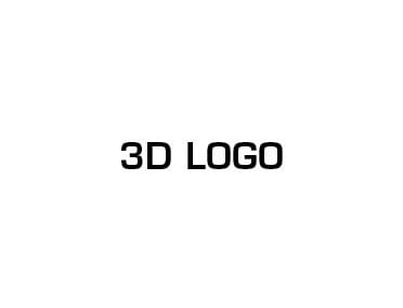 3D letters