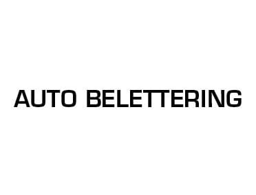 Auto belettering